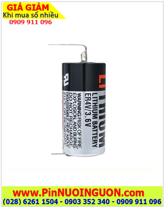 Toshiba ER4V; Pin ER14335; Pin nuôi nguồn Toshiba ER4V lithium 3.6v 2/3AA 1200mAh _Xuất xứ Nhật